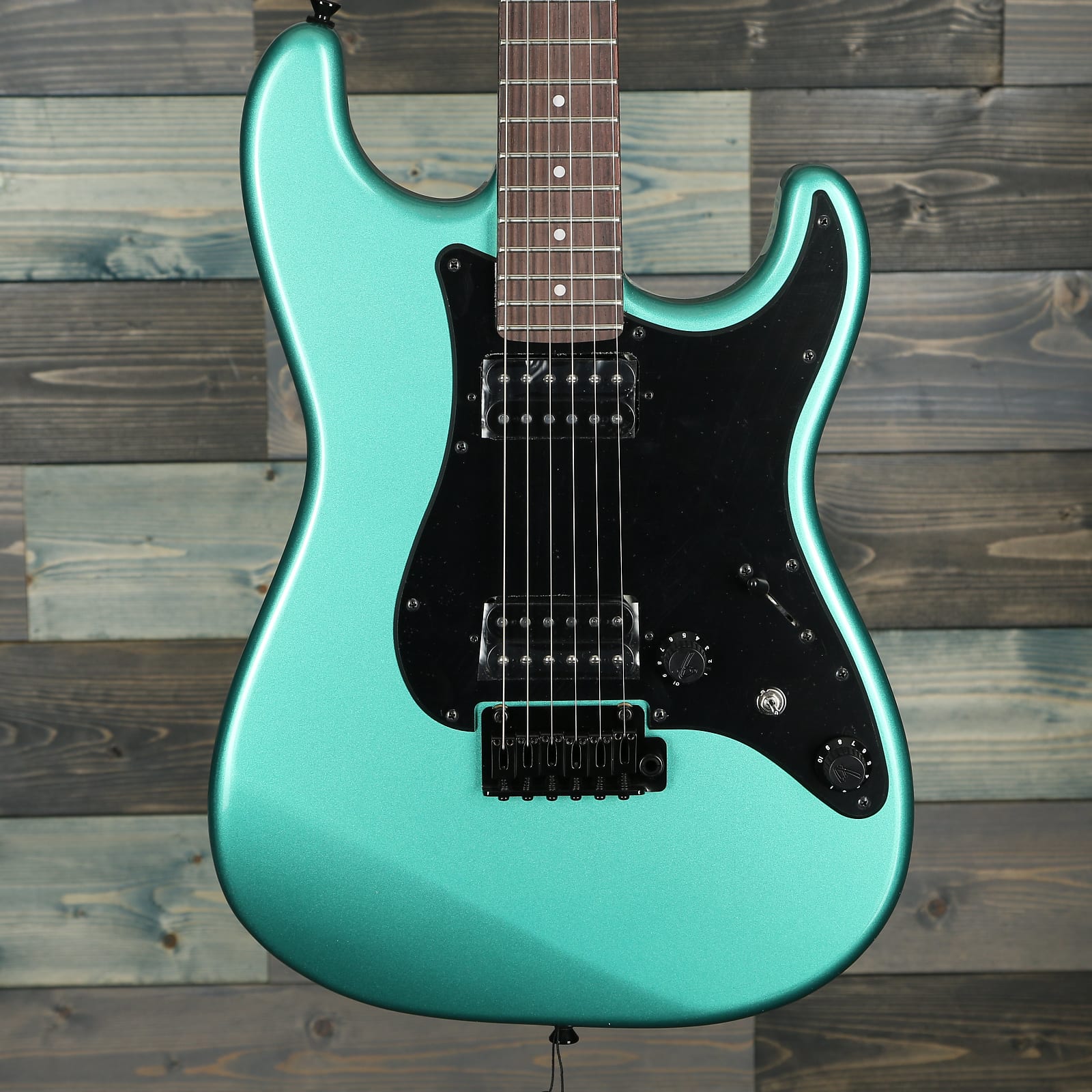 Fender Boxer Series Stratocaster HH, Rosewood FB, Sherwood Green Metallic