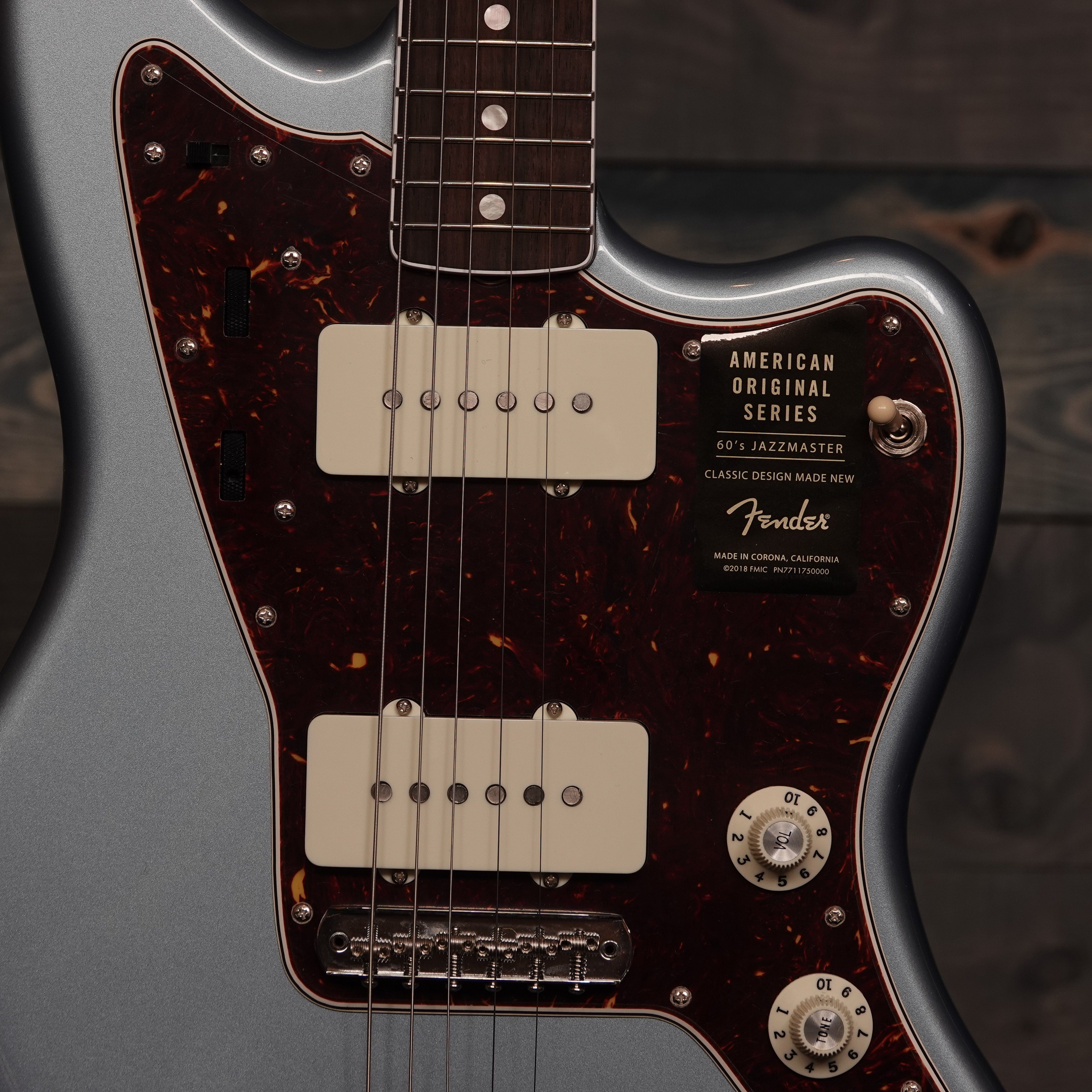 Fender American Original '60s Jazzmaster Rosewood Fingerboard Ice Blue Metallic