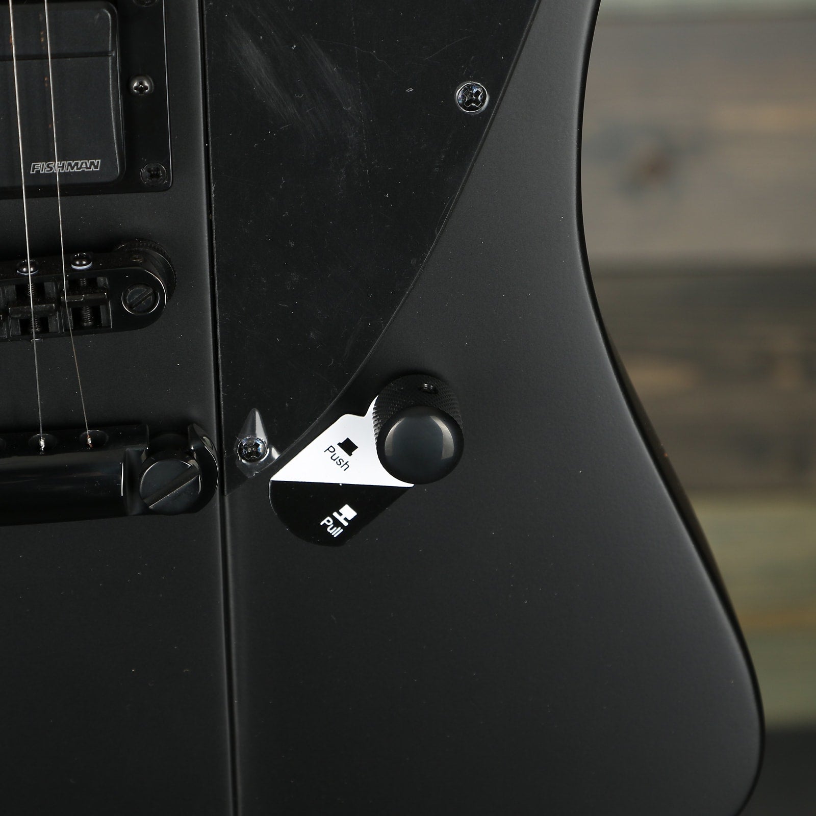 ESP LTD Phoenix Black Metal - Black Satin