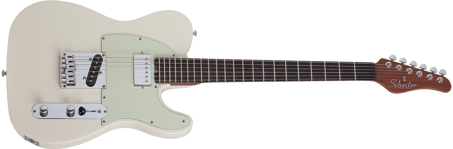Schecter 1732 Nick Johnston Signature PT Electric - Atomic Snow