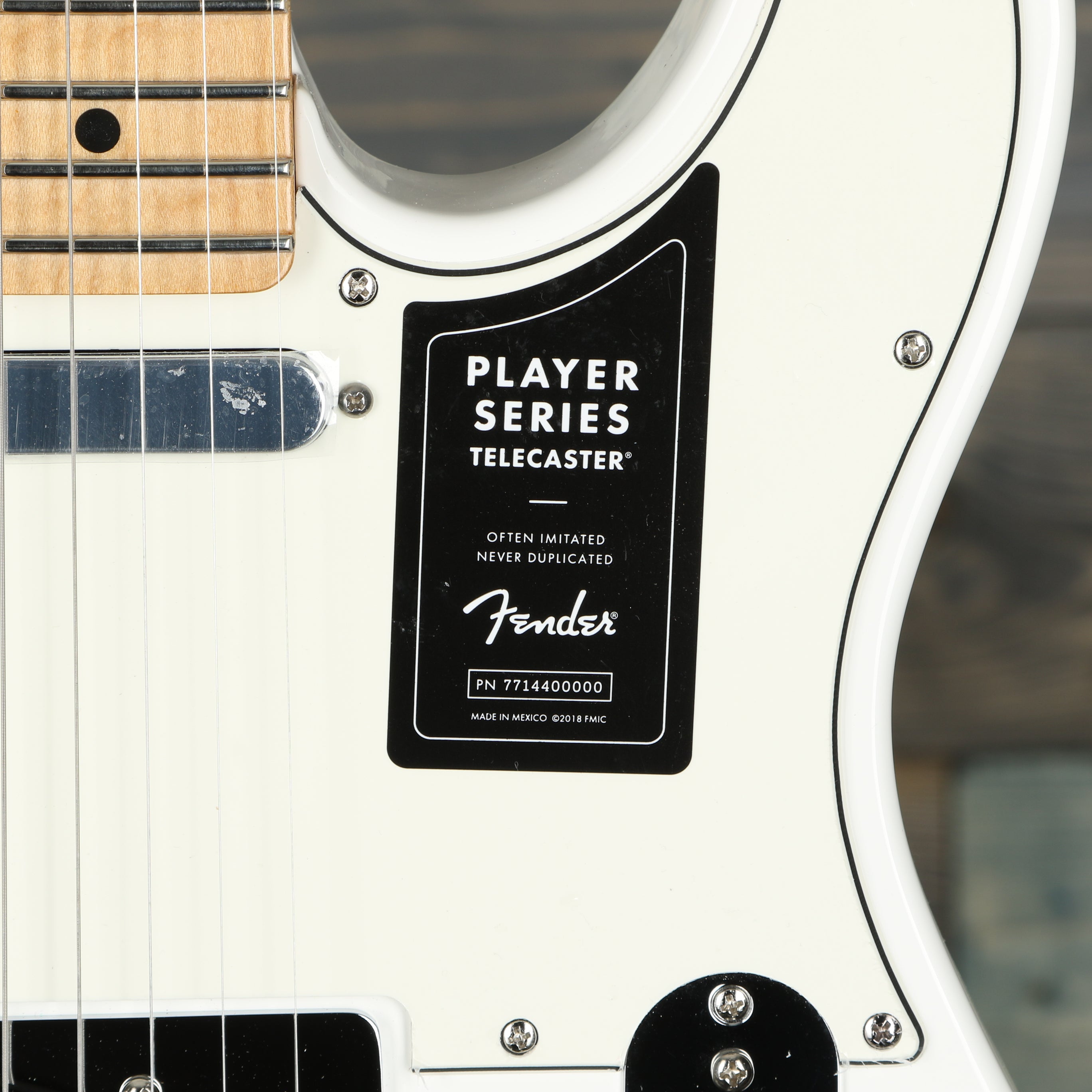 Fender Player Telecaster, Maple Fingerboard, Polar White