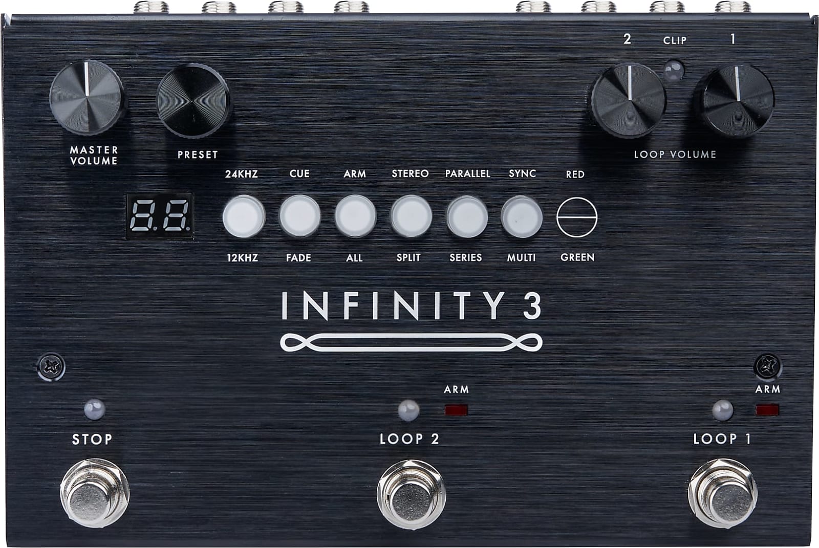 multi track looper pedal Pigtronix Infinity 3 Looper Pedal