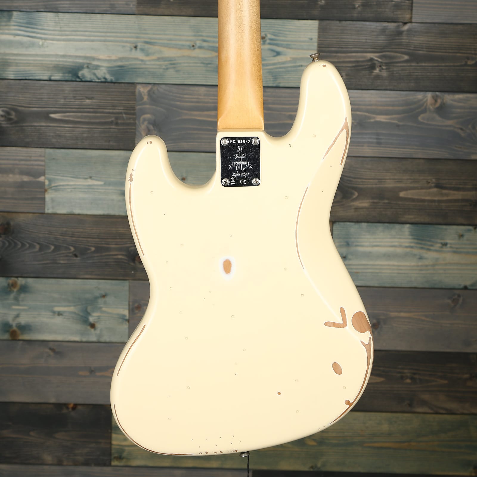 Fender 60th Anniversary Road Worn Jazz Bass, Pau Ferro FB, Olympic White