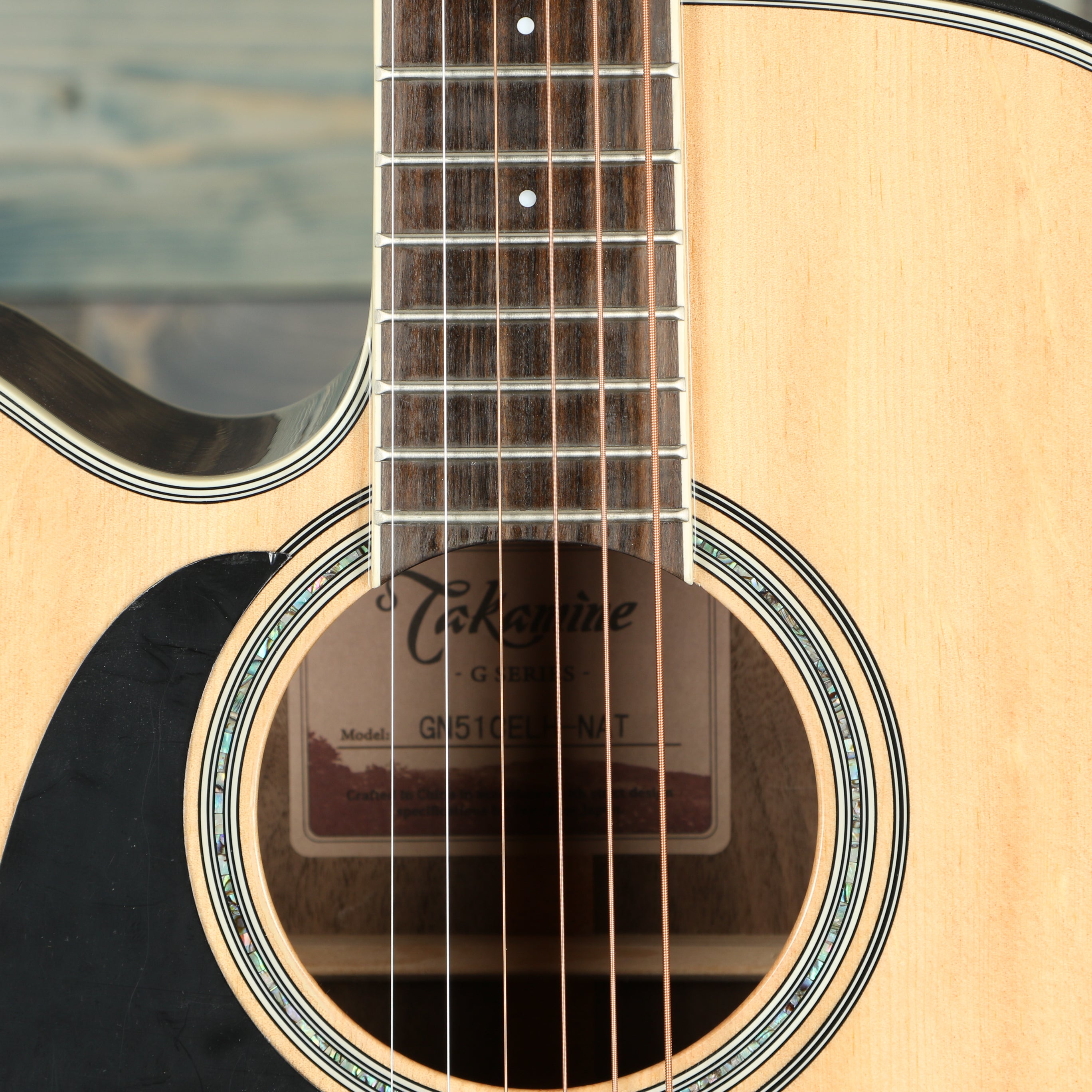 Takamine GN51CELH G50 Series NEX Body Lefty Acoustic-Electric Guitar, Natural