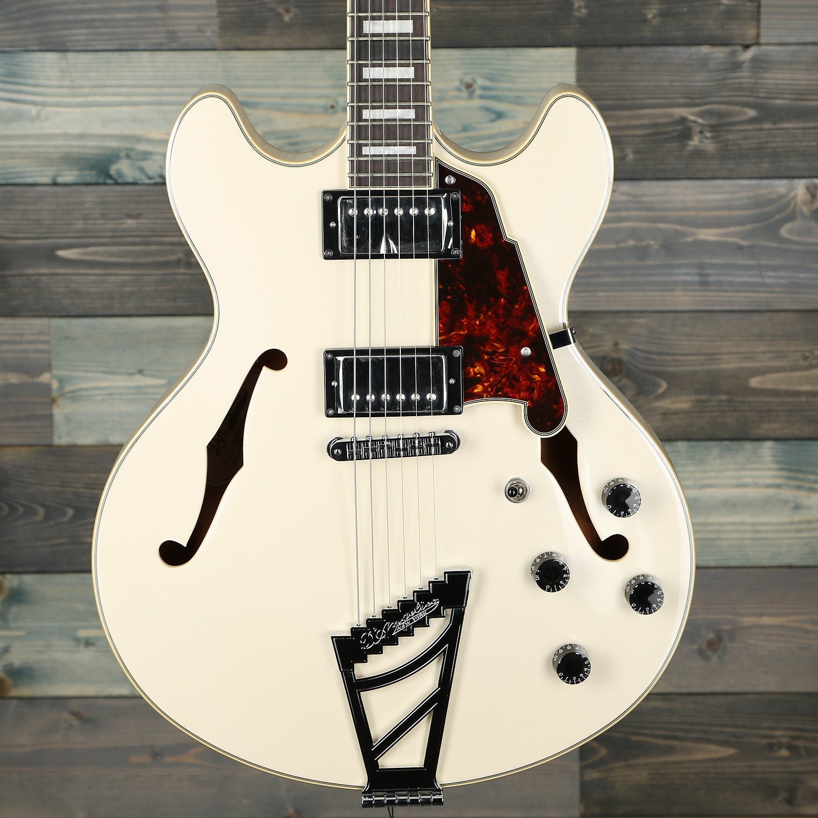 D'Angelico Premier DC Stairstep - Champagne