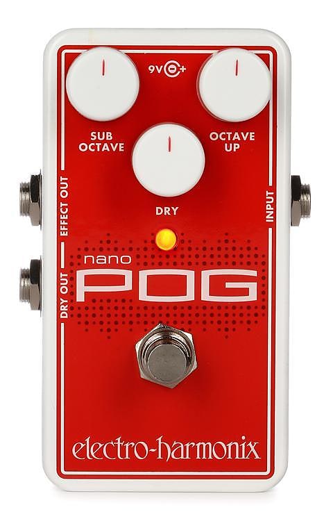 Electro-Harmonix NANO POG Polyphonic Octave Generator, 9.6DC-200 PSU included