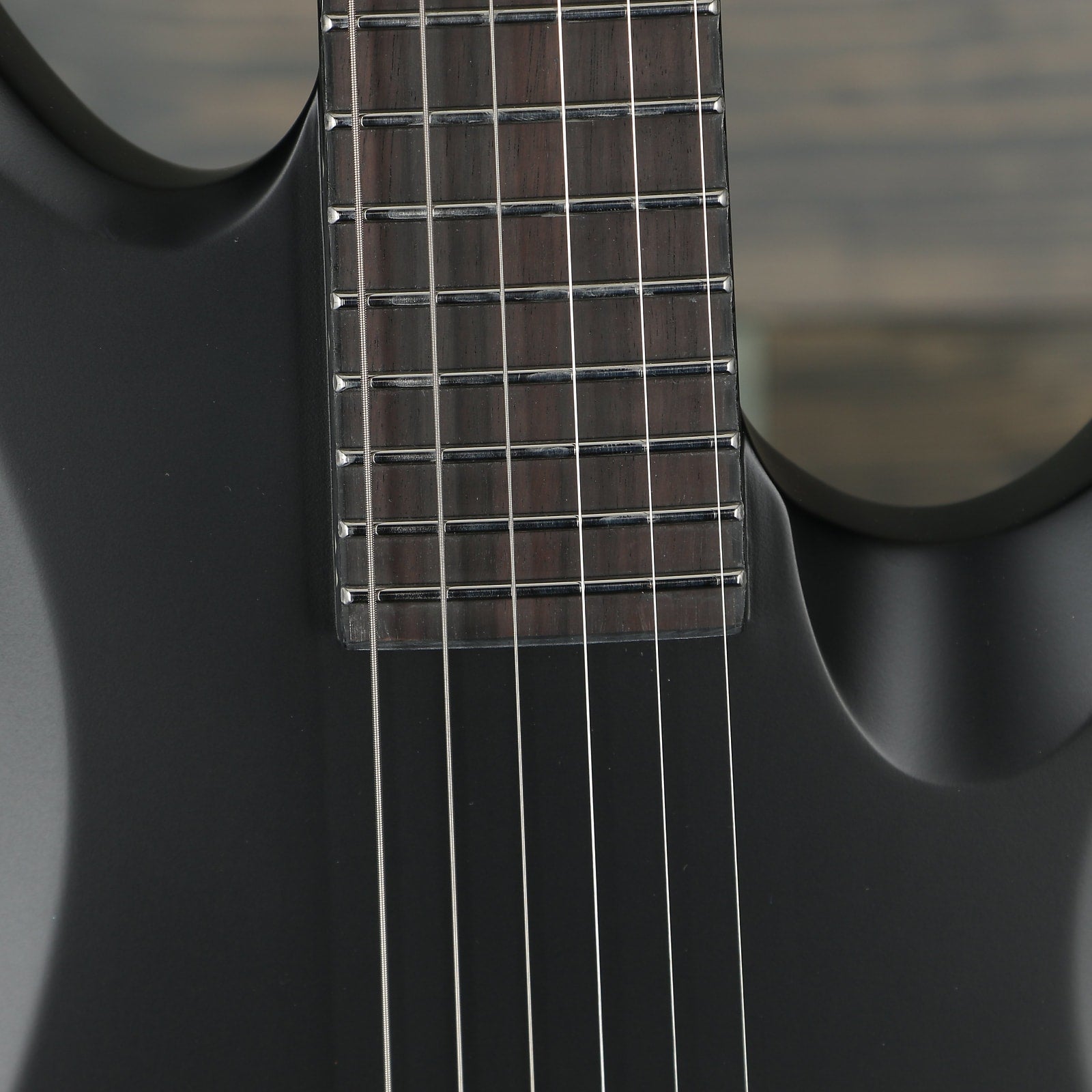 ESP LTD F Black Metal Series - Black Satin