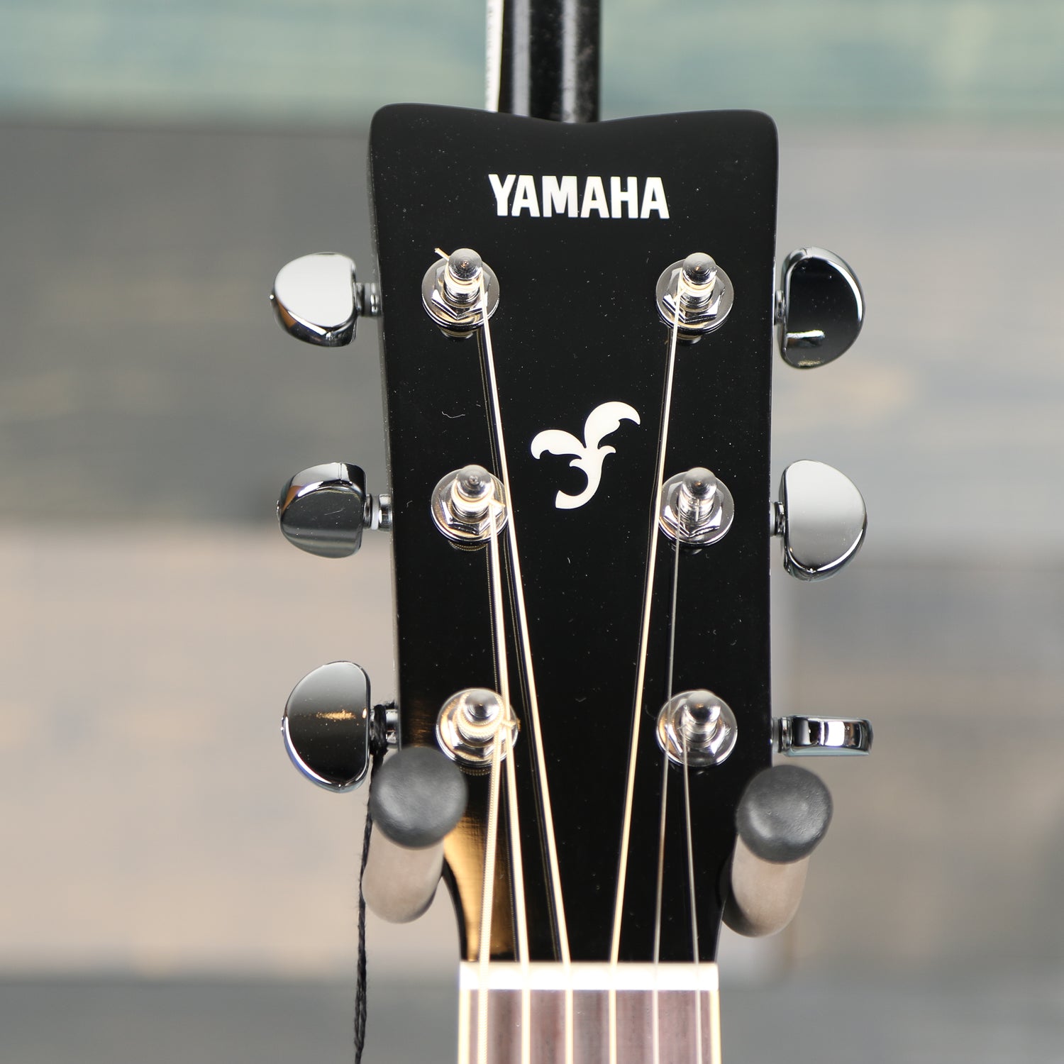Yamaha FG Black TransAcoustic Dreadnought Guitar