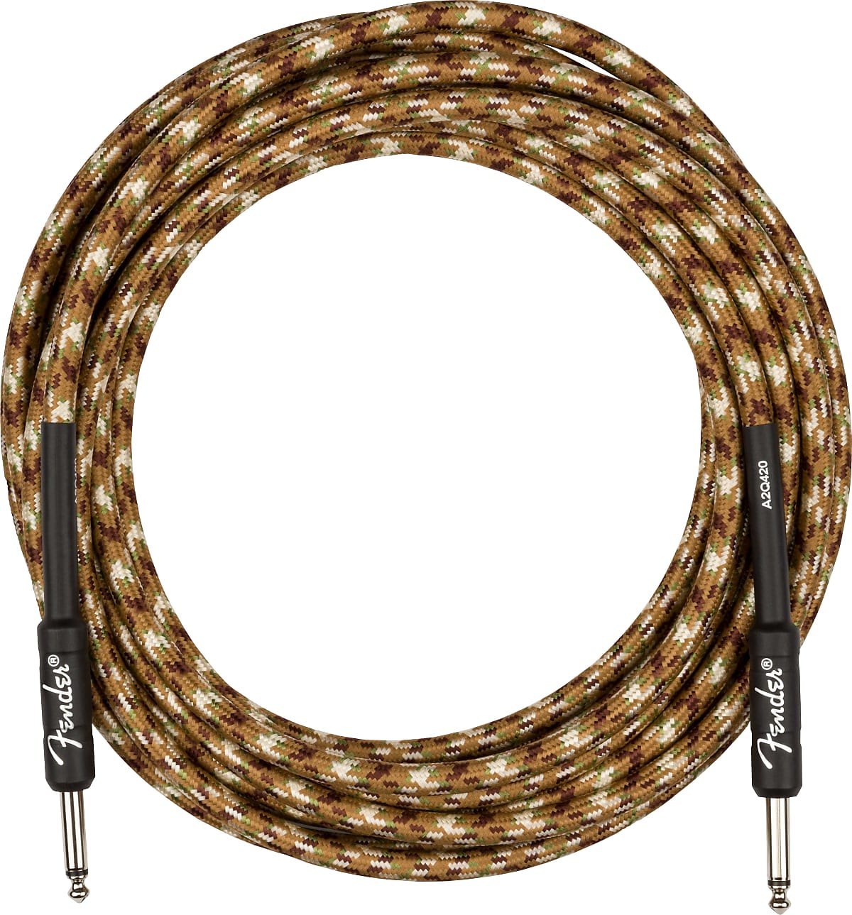 Fender Prof. Ser. Instrument Cable, Straight/Straight, 18.6', Desert Camo