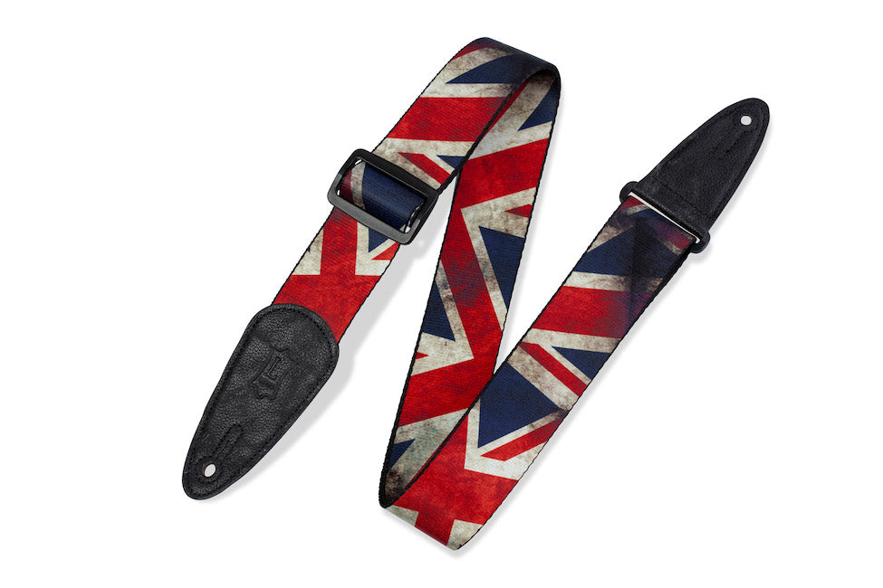 Levy's MDP-UK 2in Polyester Guitar Strap - UK