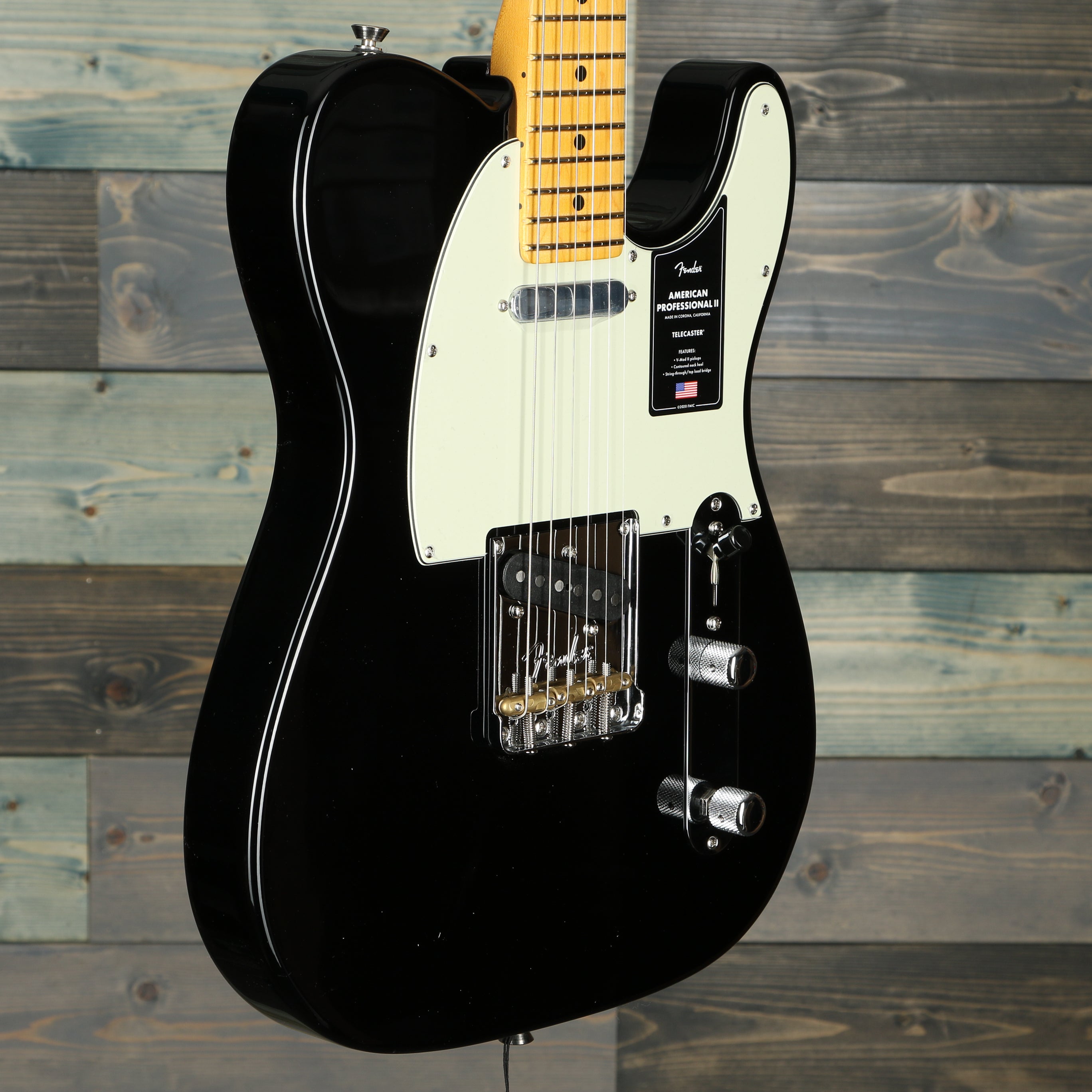 Fender American Professional II Telecaster, Maple Fingerboard, Black