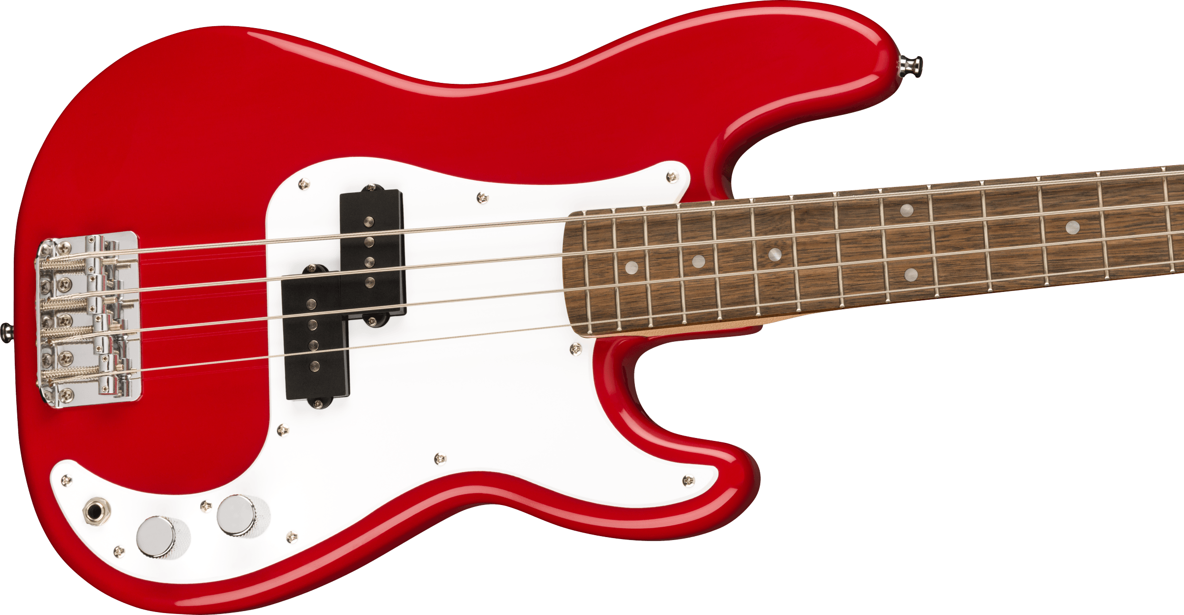 Fender Squier Mini P Bass, Laurel Fingerboard, Dakota Red