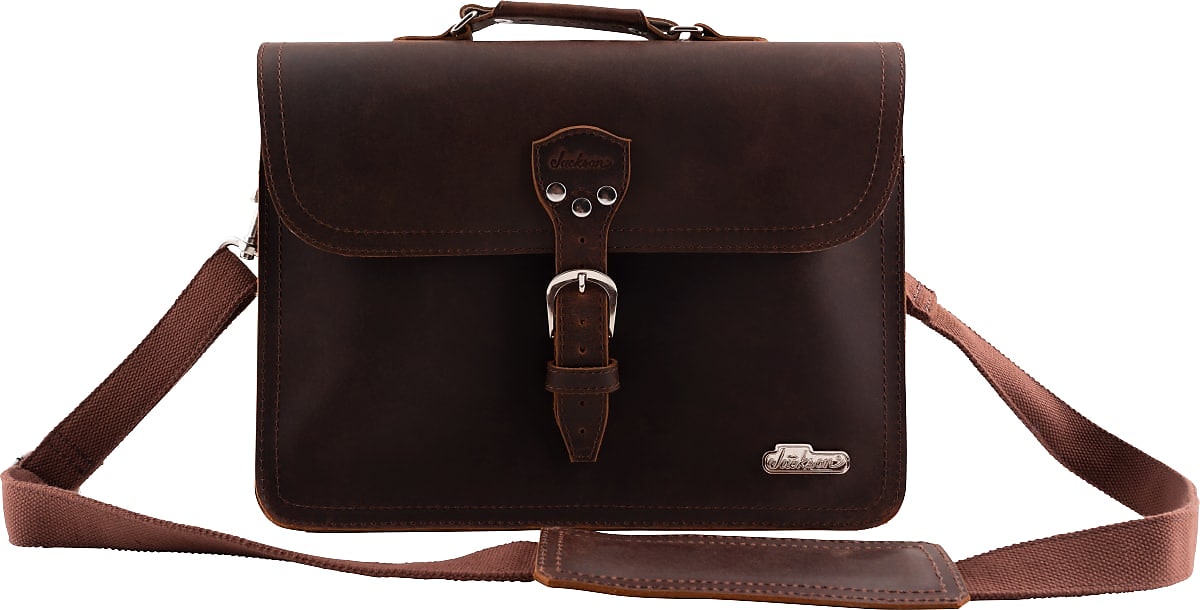 Jackson® Limited Edition Leather Laptop Bag, Brown