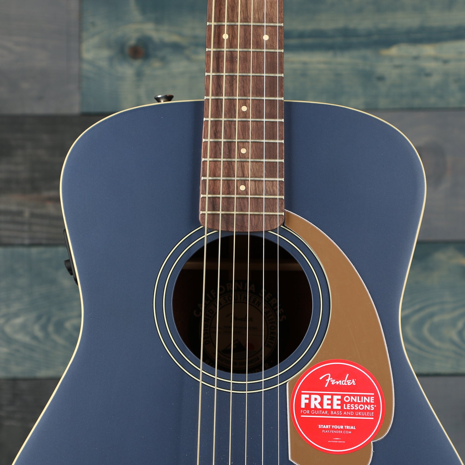 Fender Malibu Player, Walnut Fingerboard, Midnight Satin