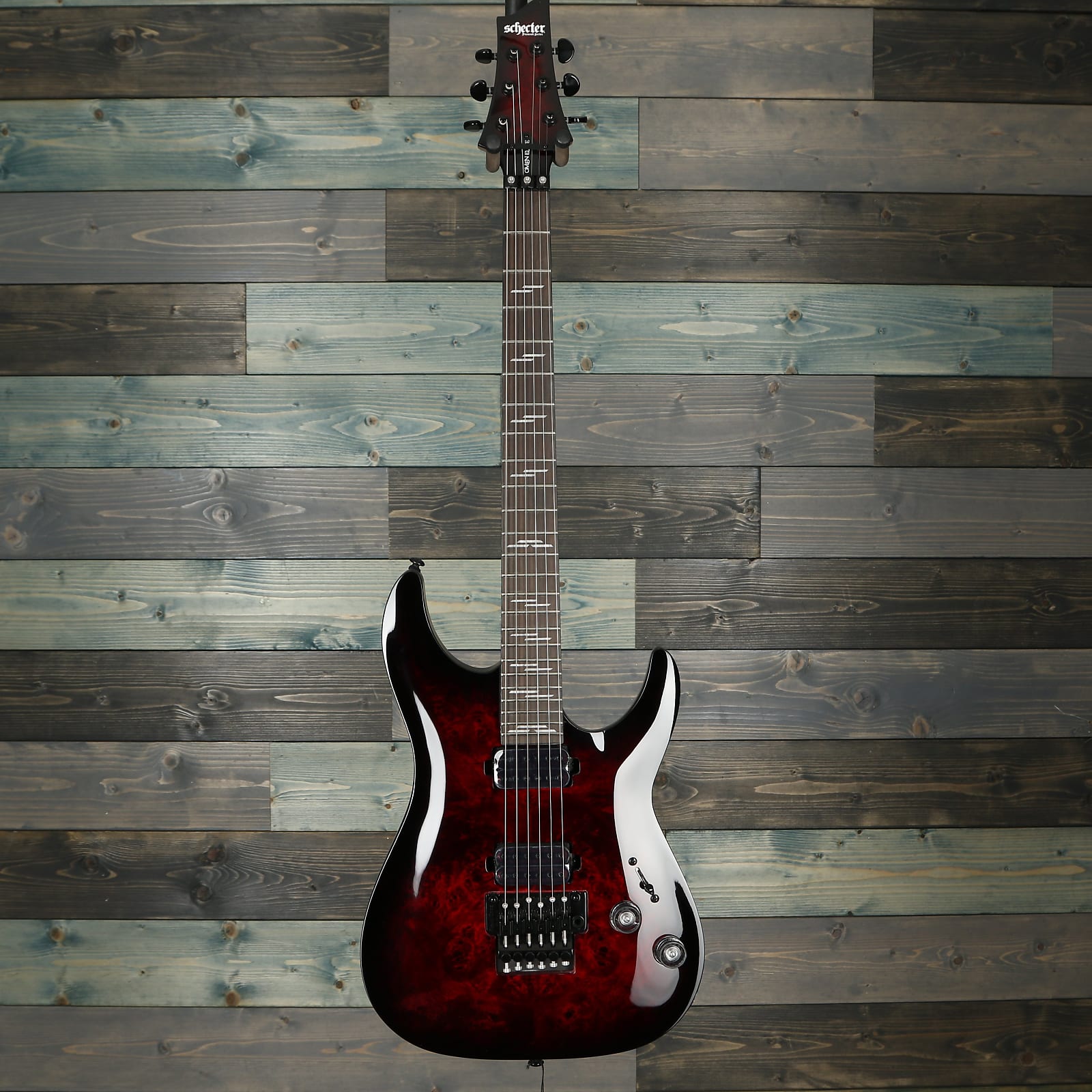 Schecter 2453 Omen Elite-6 FR - Black Cherry Burst