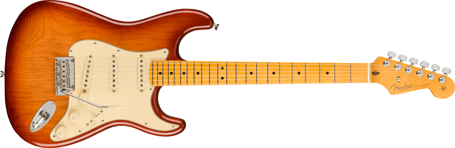 Fender American Professional II Stratocaster, Maple FB, Sienna Sunburst