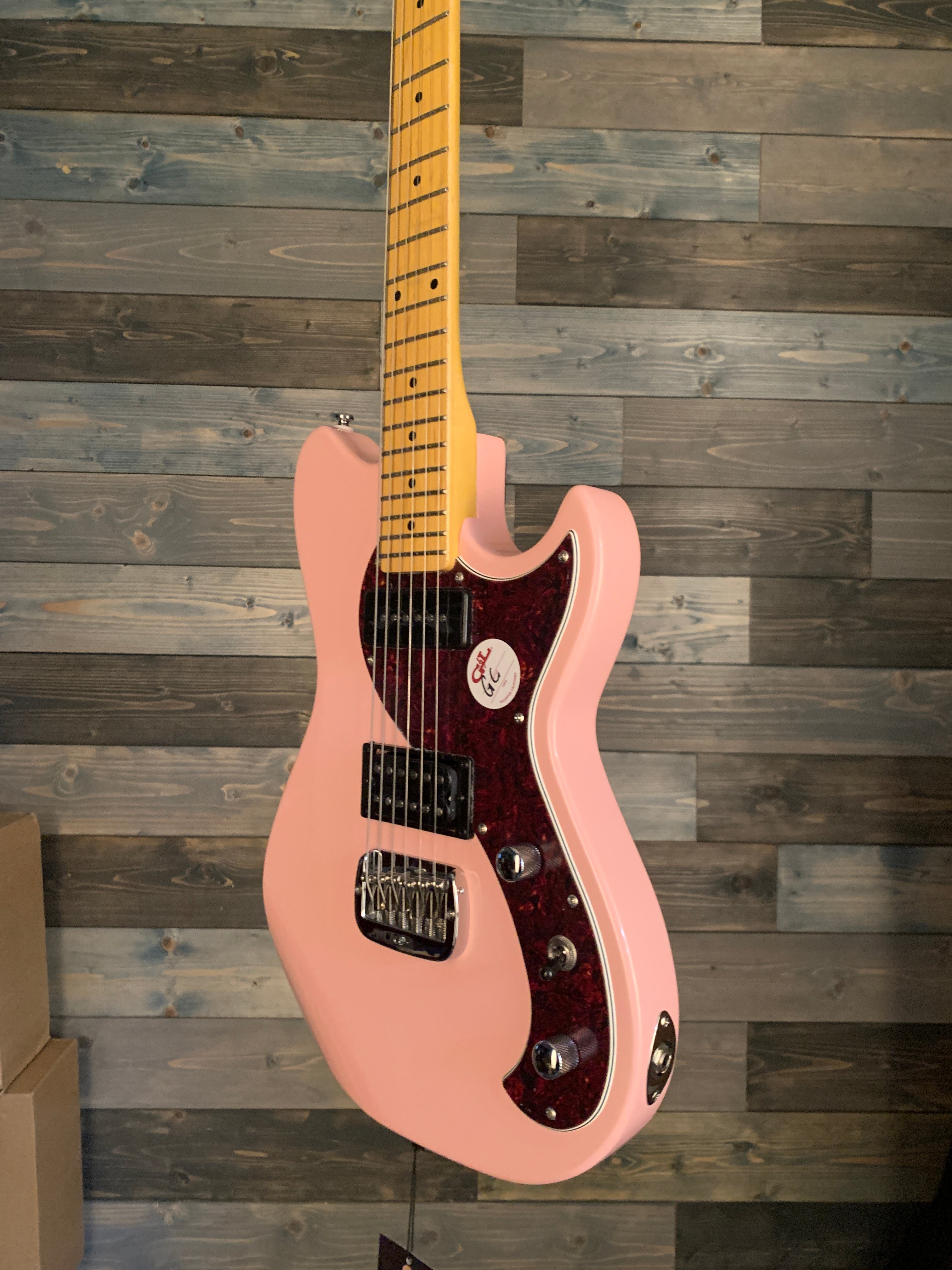 G&L Tribute Fallout Series Electric Guitar - Shell Pink