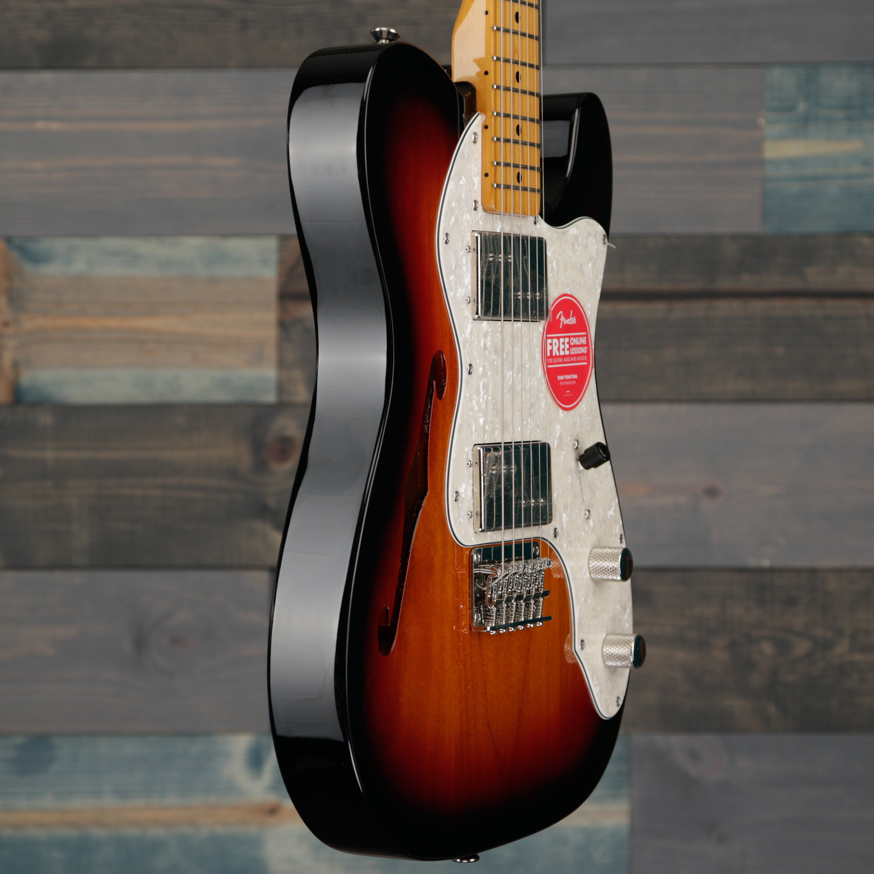 Fender Squier Classic Vibe '70s Telecaster Thinline Maple FB 3-Color Sunburst