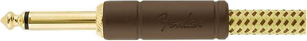 Fender Deluxe 15' Instrument Cable Tweed