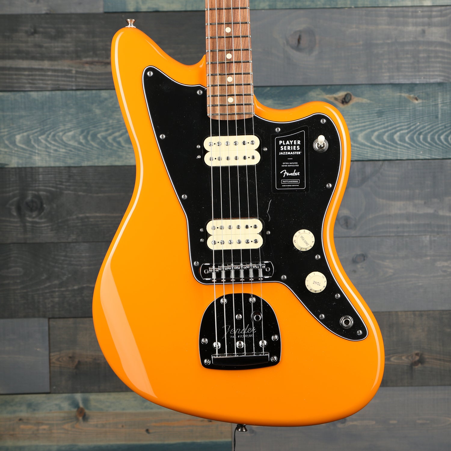 Fender Player Jazzmaster, Pau Ferro Fingerboard, Capri Orange
