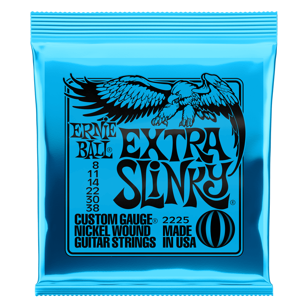 Ernie Ball 2225 Extra Slinky Nickel Wound Electric Guitar Strings