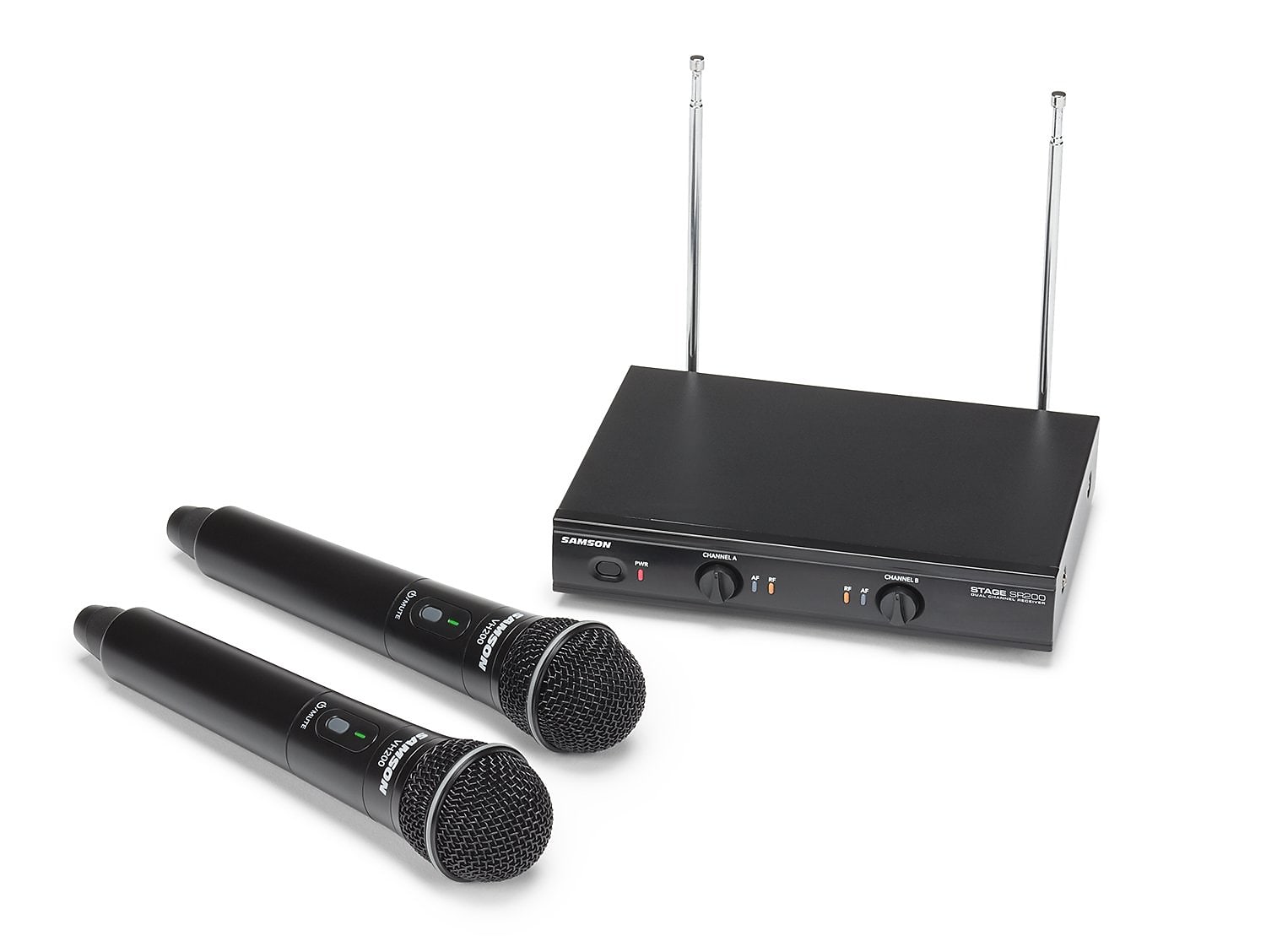 Samson Stage 200 Dual-Channel Handheld VHF Wireless System