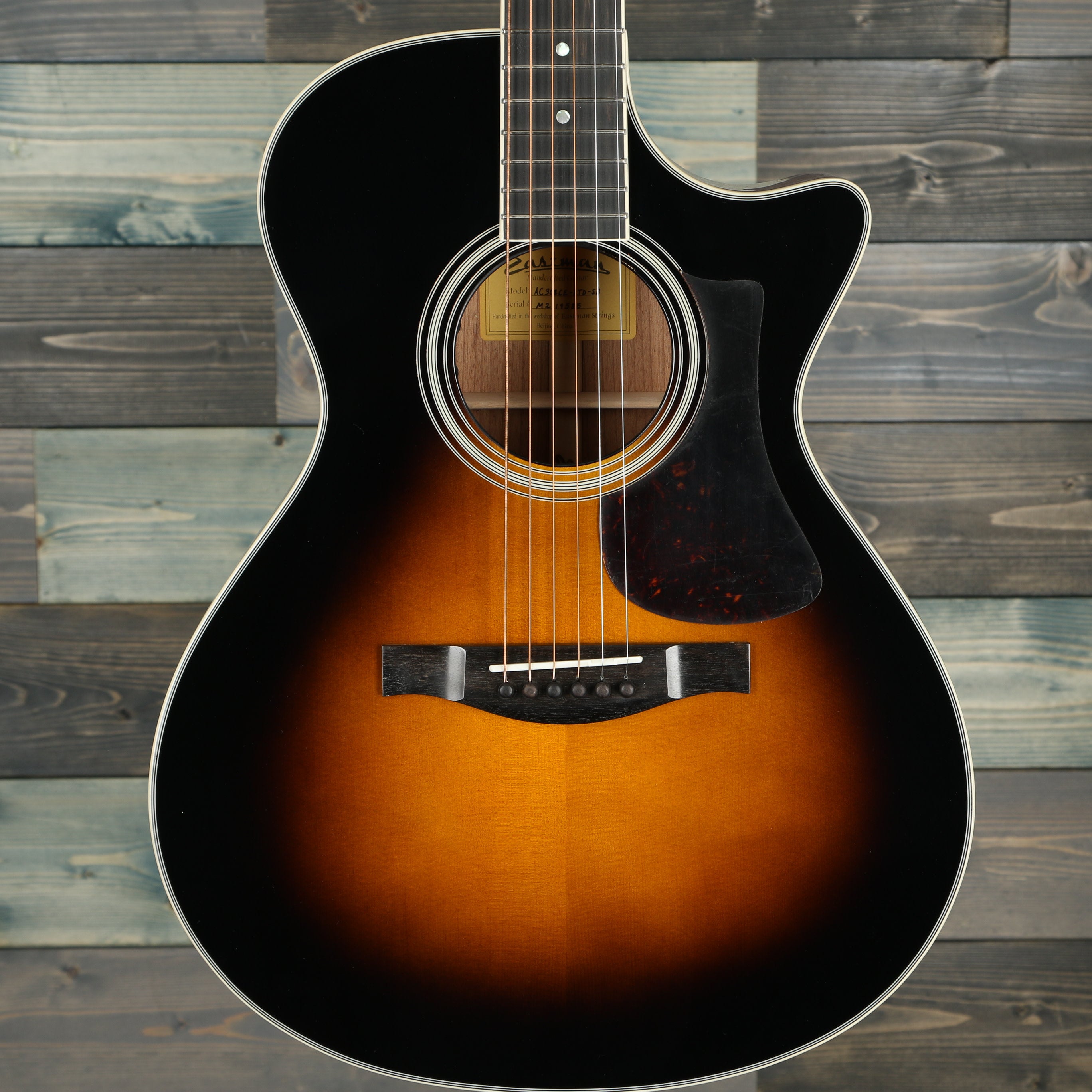 Eastman AC308CE Grand Auditorium Acoustic Guitar - Sunburst