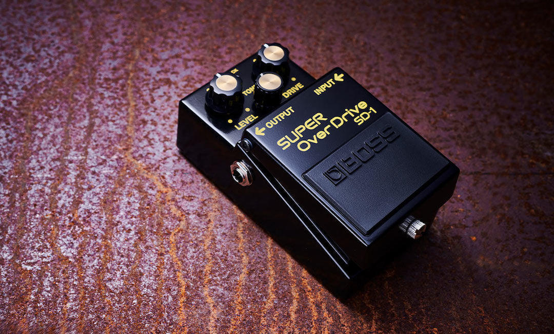 super overdrive pedal Boss Limited Edition 40th Anniversary SD-1 Super Overdrive Pedal