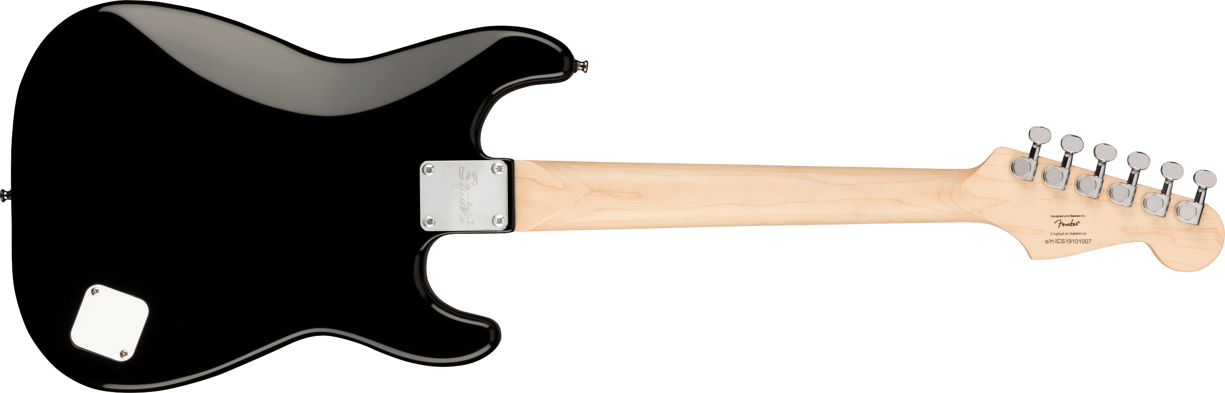 Fender Squier Mini Stratocaster Left-Handed, Laurel Fingerboard, Black