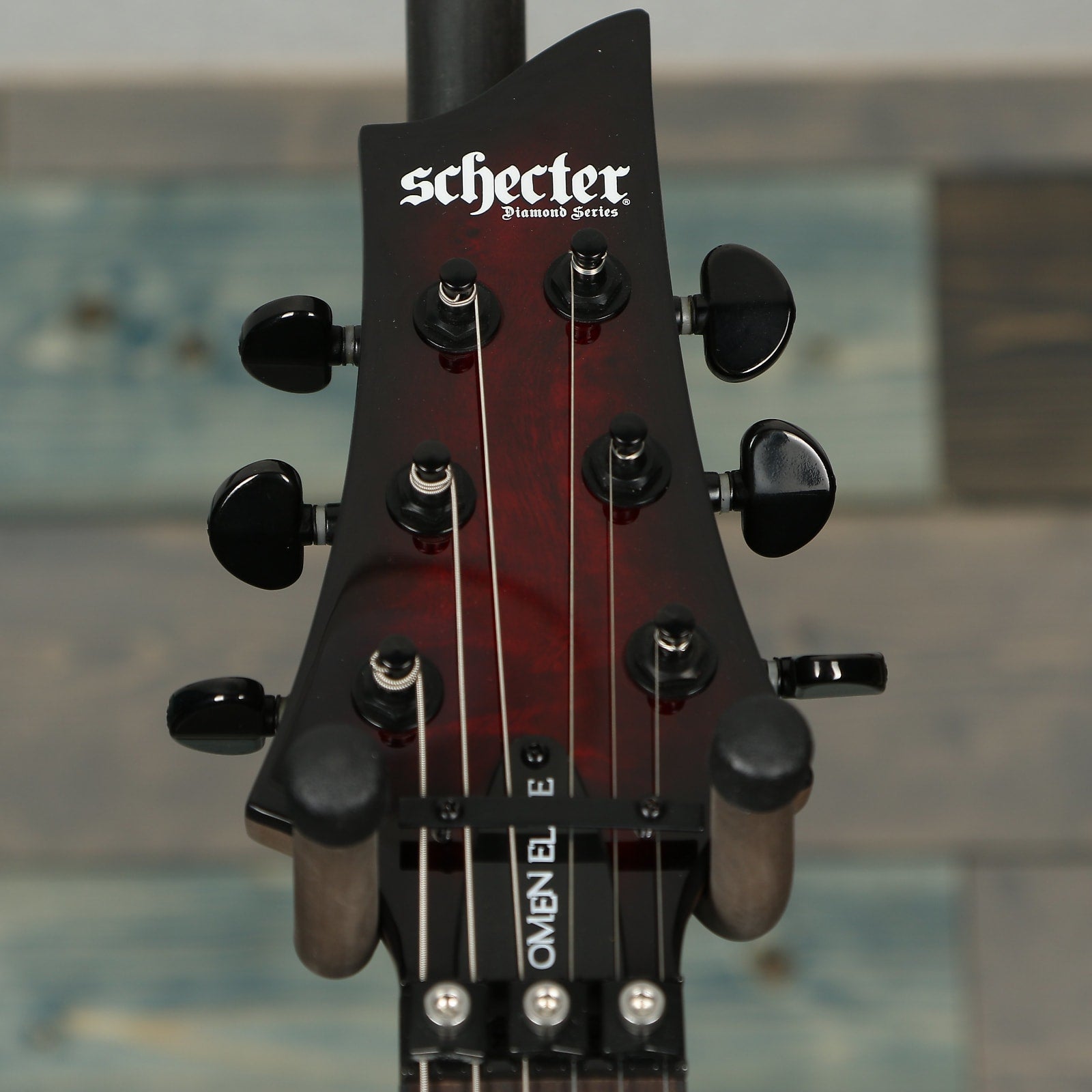 Schecter 2453 Omen Elite-6 FR - Black Cherry Burst