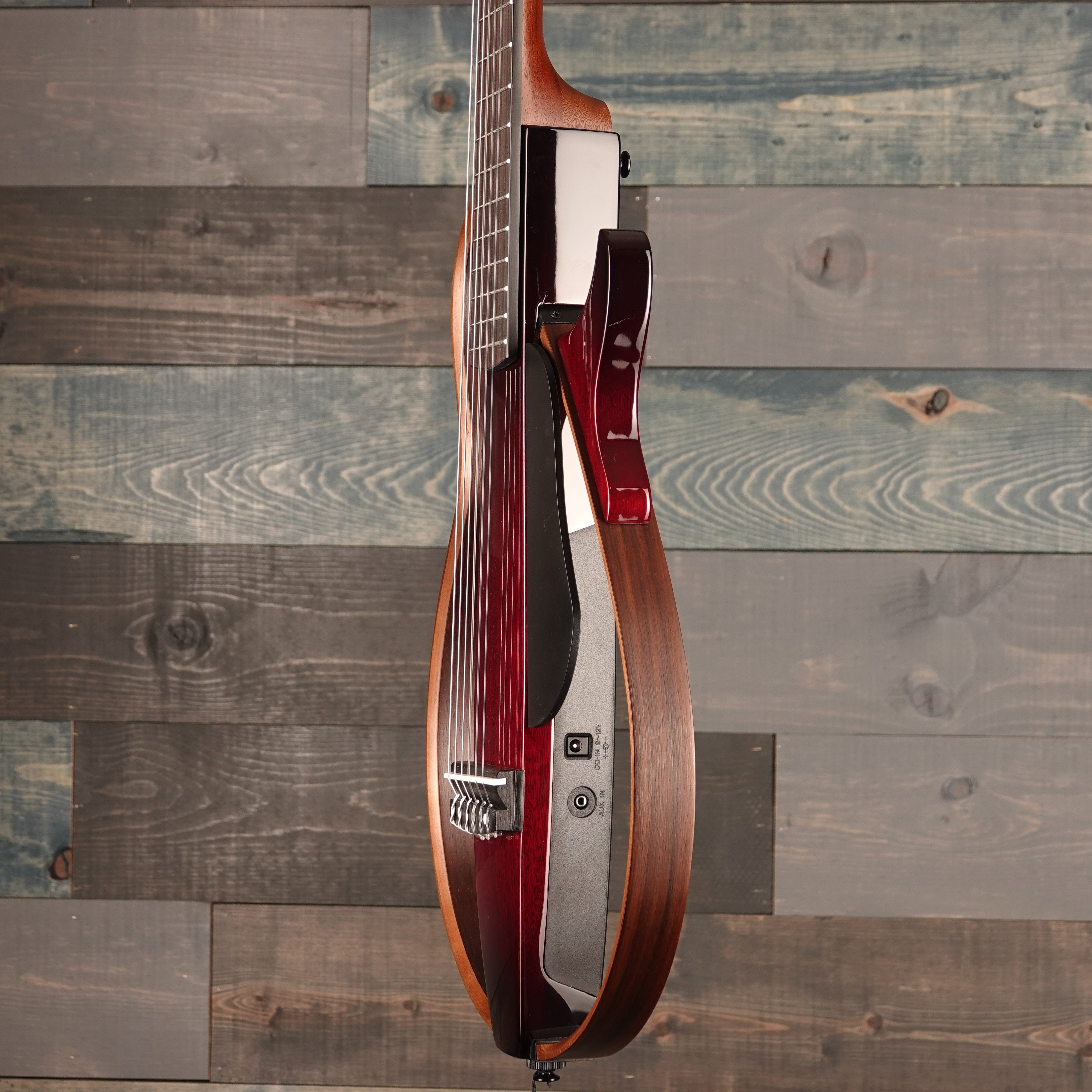 Yamaha SLG200N Crimson Red Burst Silent Guitar