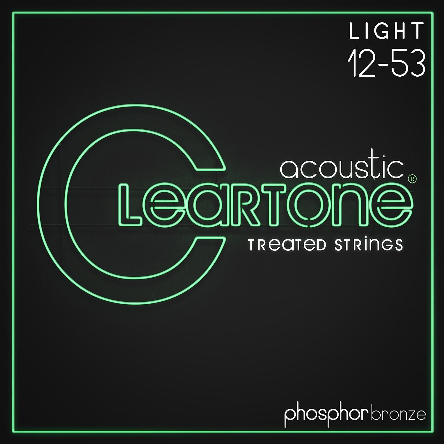 Cleartone Strings 7412 Acoustic Phosphor Bronze Gauges: (12-16-25-33-43-53)