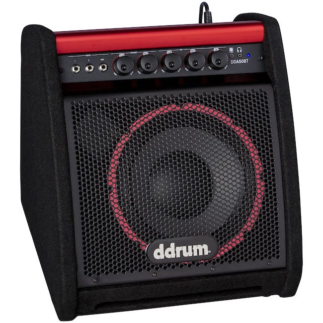 ddrum 50w Electronic Percussion Amplifier with Bluetooth