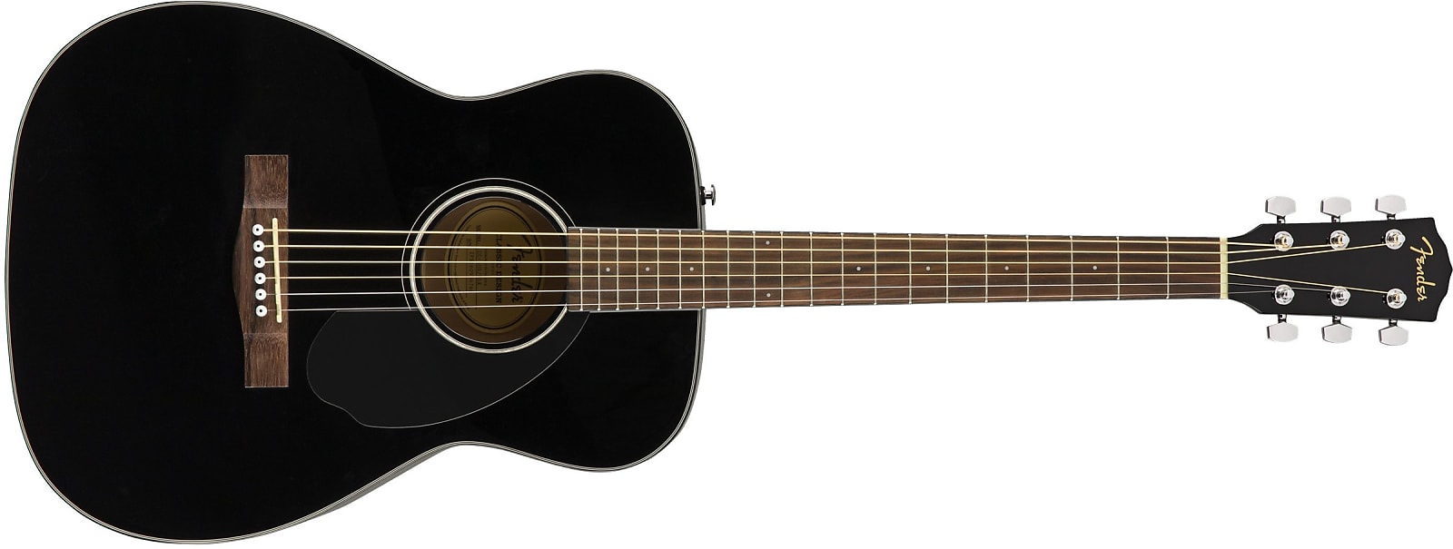 Fender CC-60S Concert Pack V2, Black Acoustic Guitar