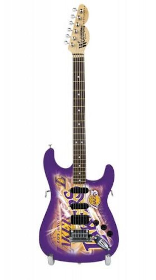 Los Angeles Lakers 10" Collectible Mini Guitar