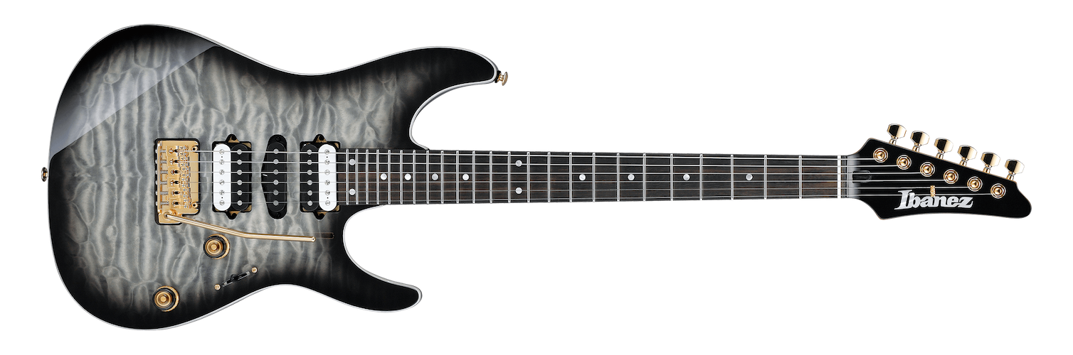 Ibanez AZ47P1QM Electric Guitar - Black Ice Burst