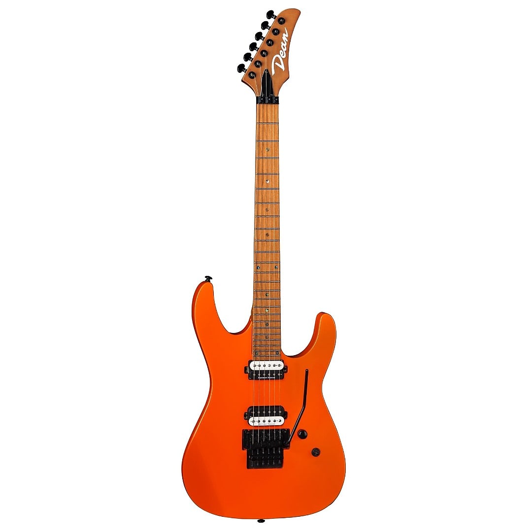 Dean MD24 Floyd Rose Roasted Maple - Vintage Orange