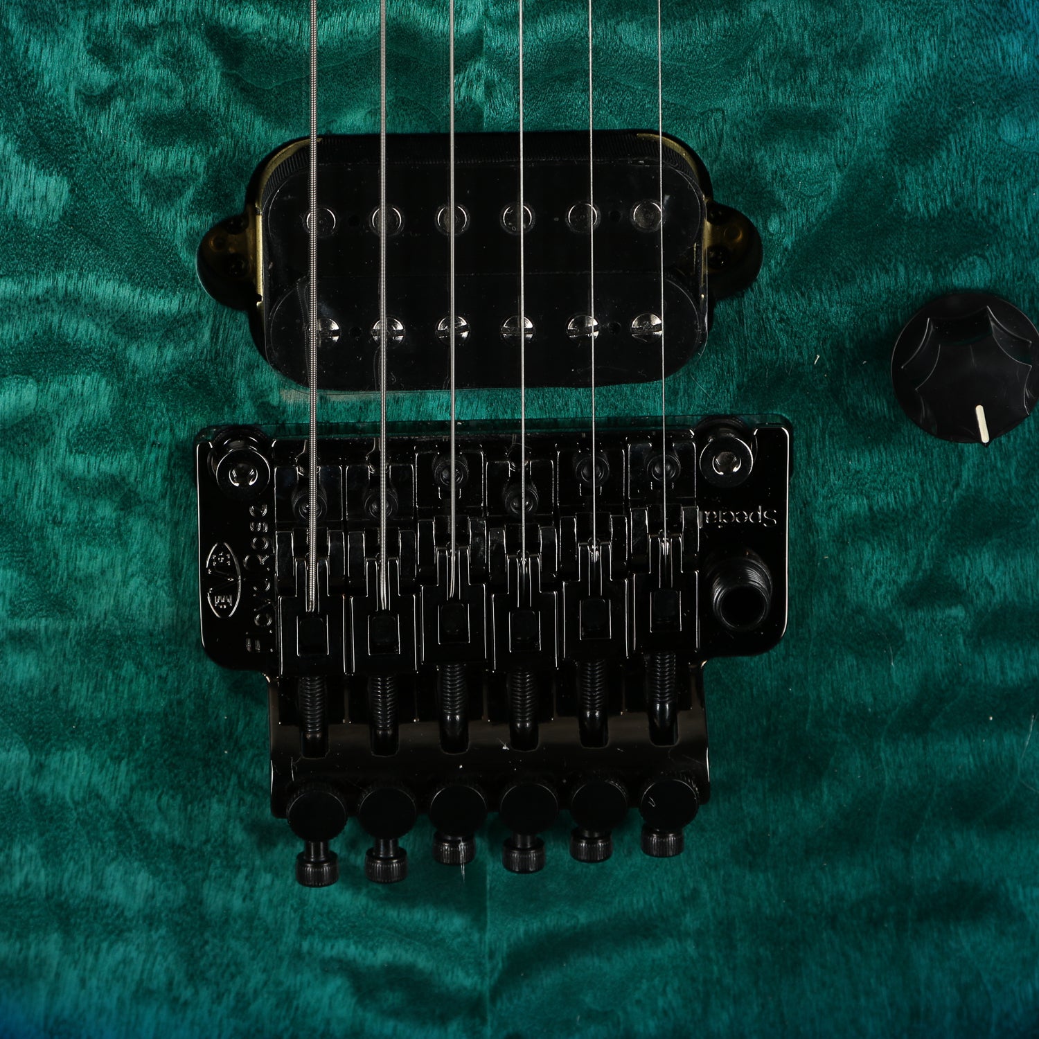 EVH Wolfgang WG Standard QM, Baked Maple Fingerboard, Chlorine Burst