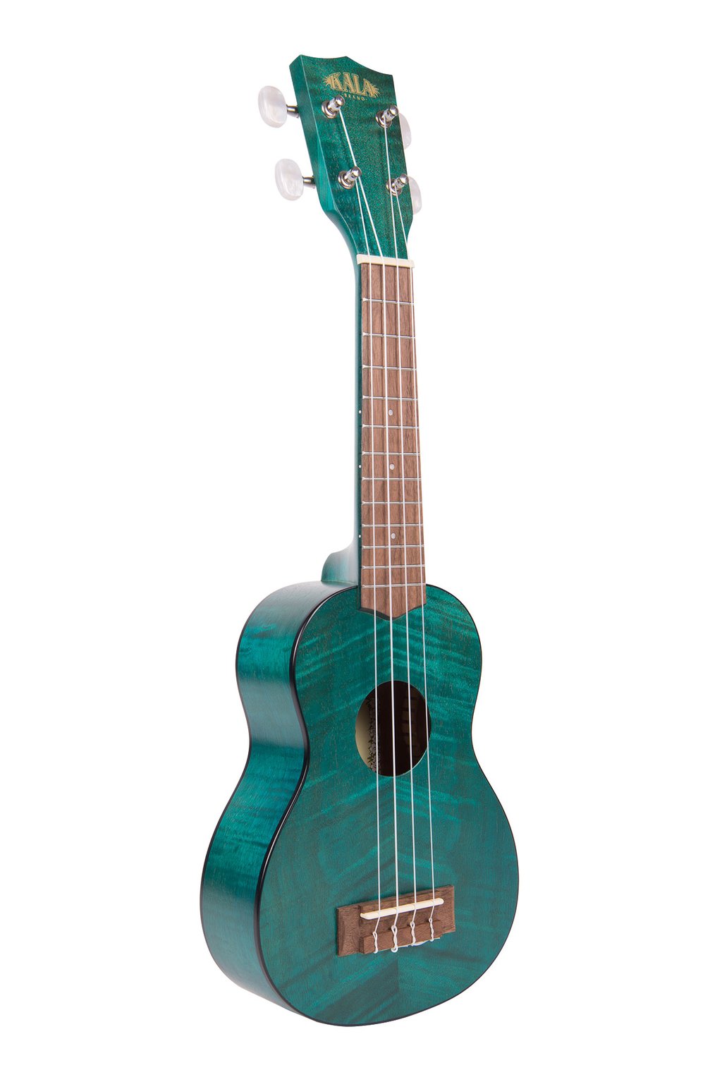 Kala KA-SEMB Blue Exotic Mahogany Soprano