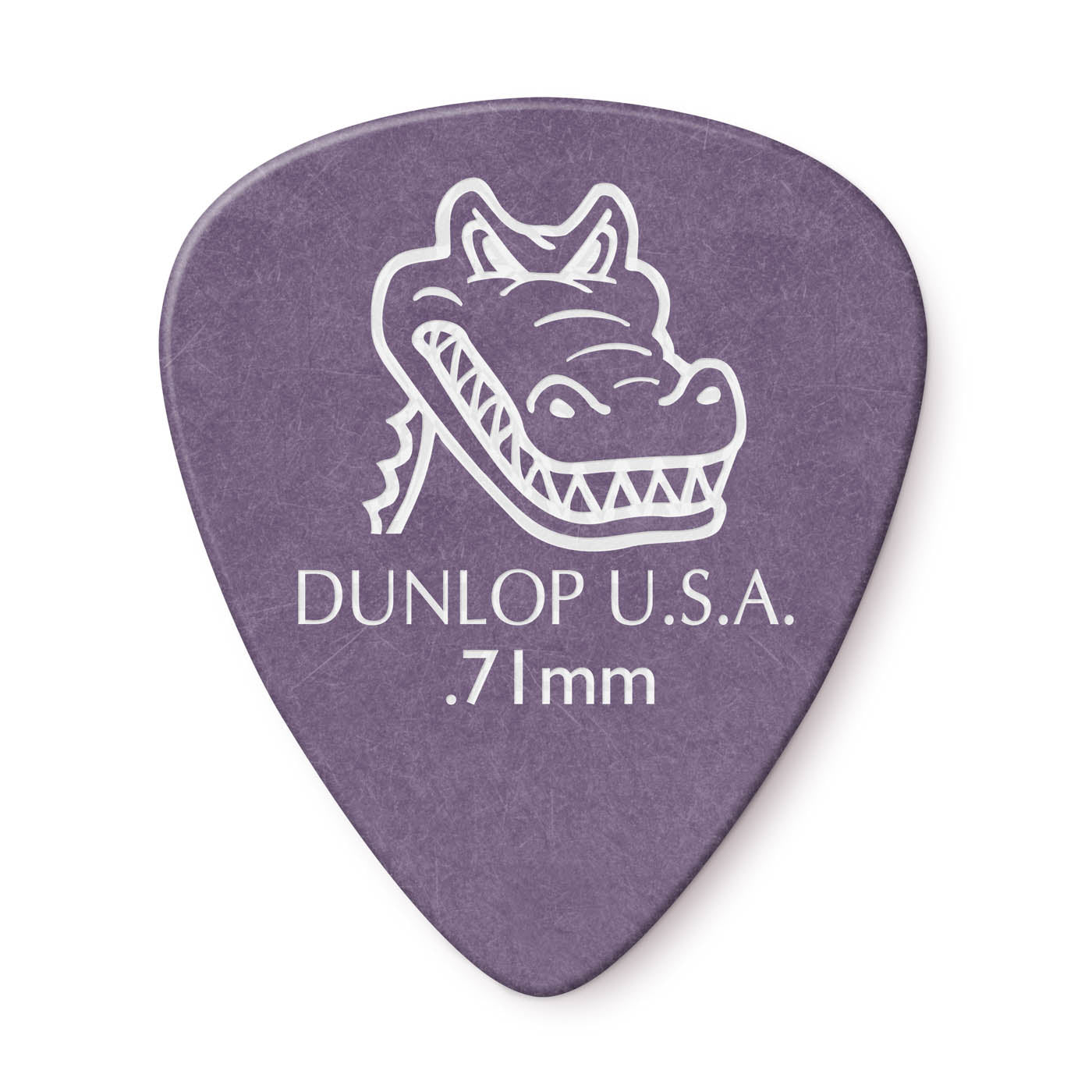 Dunlop 417P.71 Gator Grip Guitar Pick .71mm 12-pack