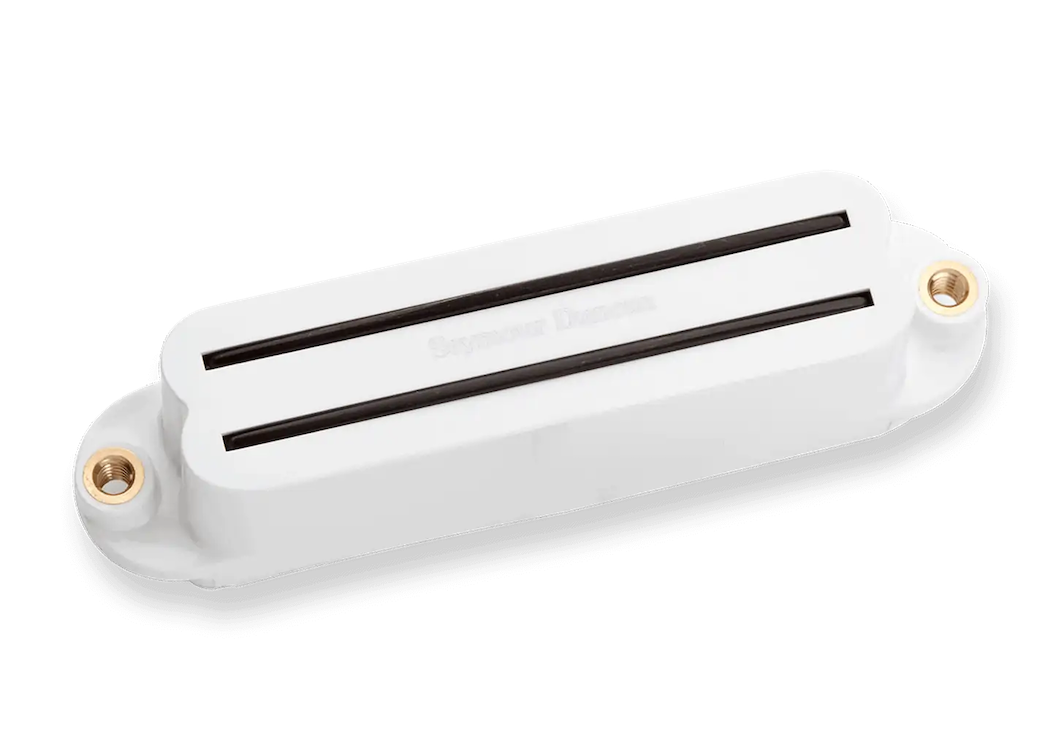 Seymour Duncan Hot Rails Strat High Out Single Coil (Bridge) Humbucker - White