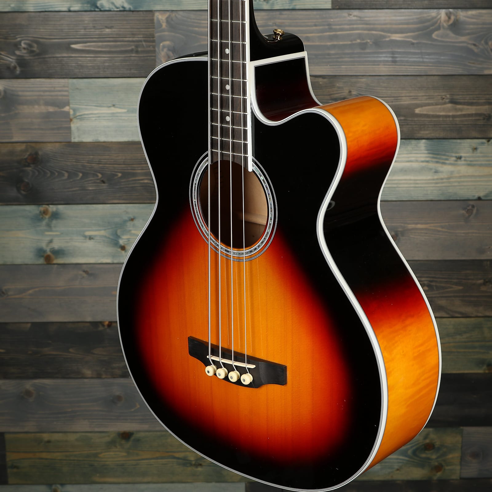 Takamine GB72CE BSB Acoustic Bass - Brown Sunburst