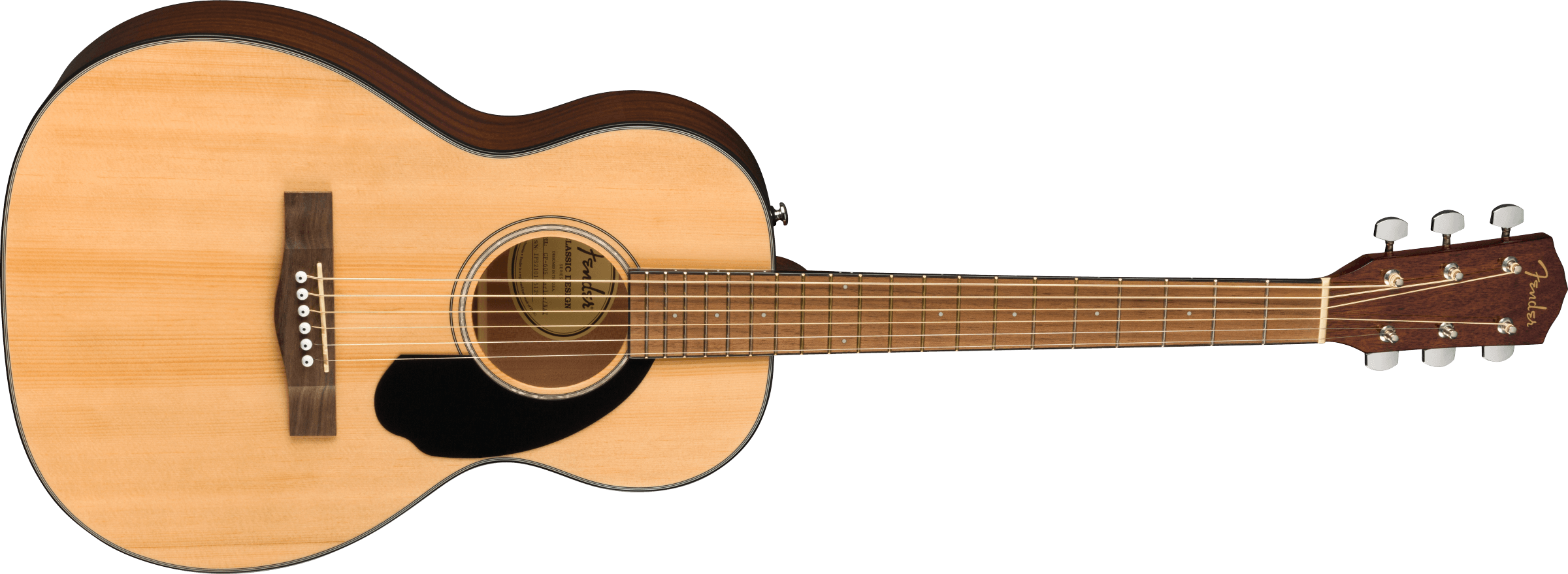 Fender CP-60S Parlor, Walnut Fingerboard, Natural