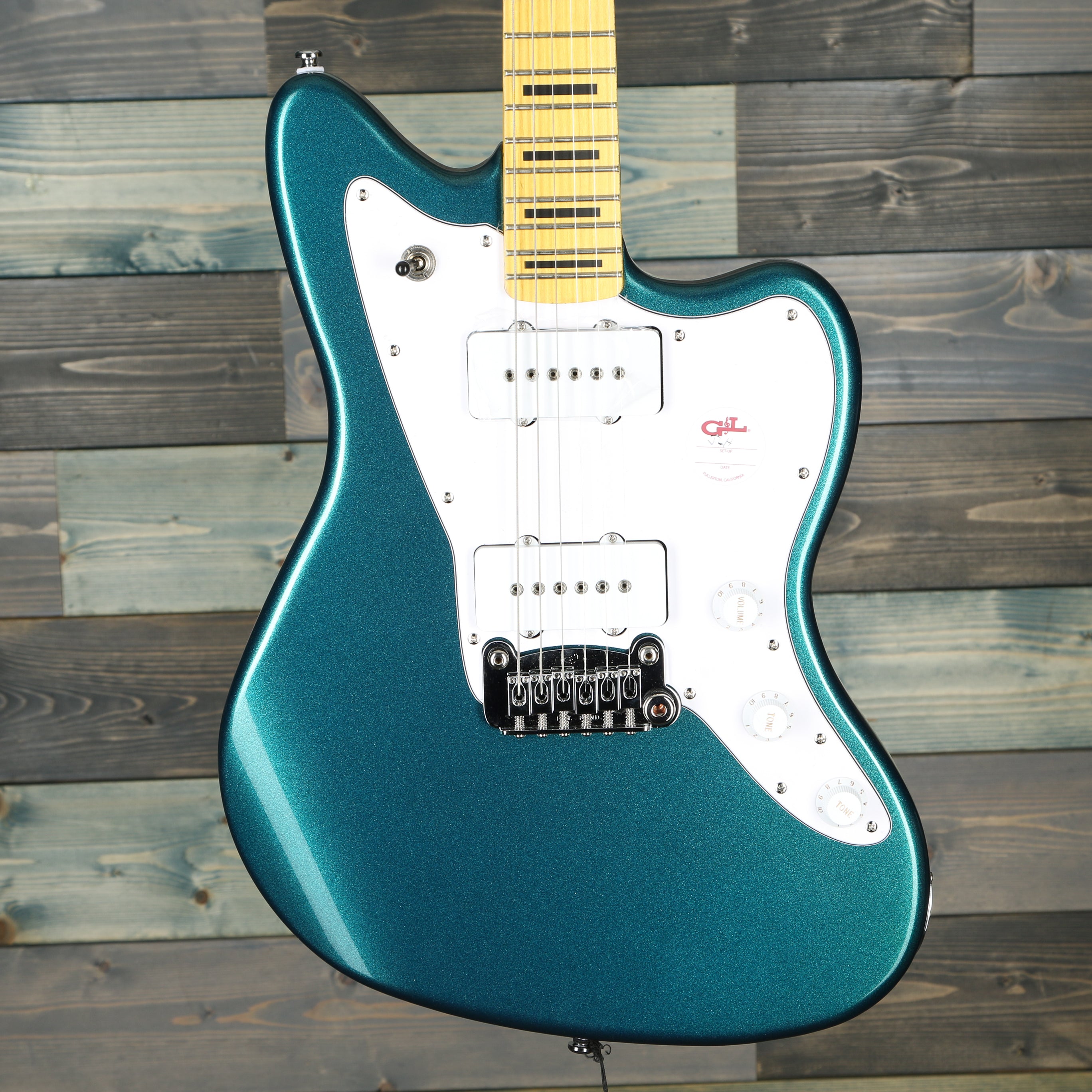 G&L Tribute Doheny Series Electric Guitar - Emerald Blue