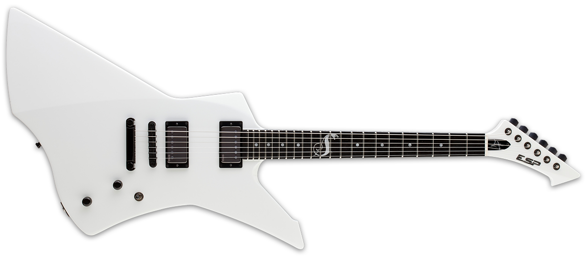 ESP Snakebyte Electric Guitar w/Case - Snow White