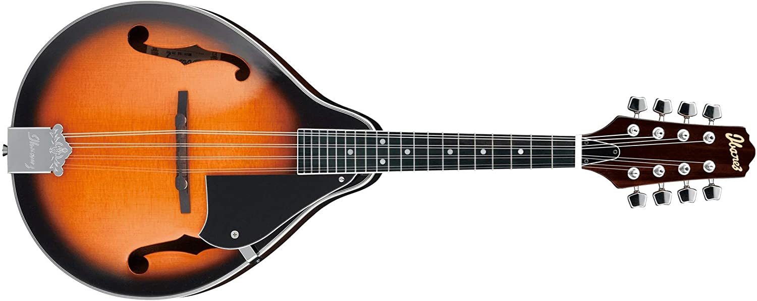 Ibanez M510 A-Style Mandolin - Brown Sunburst High Gloss