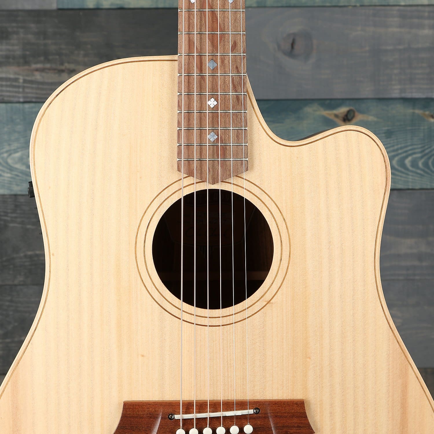 Cole Clark Fat Lady 2 Series FL2E-BB Cutaway Guitar - Bunya/Blackwood