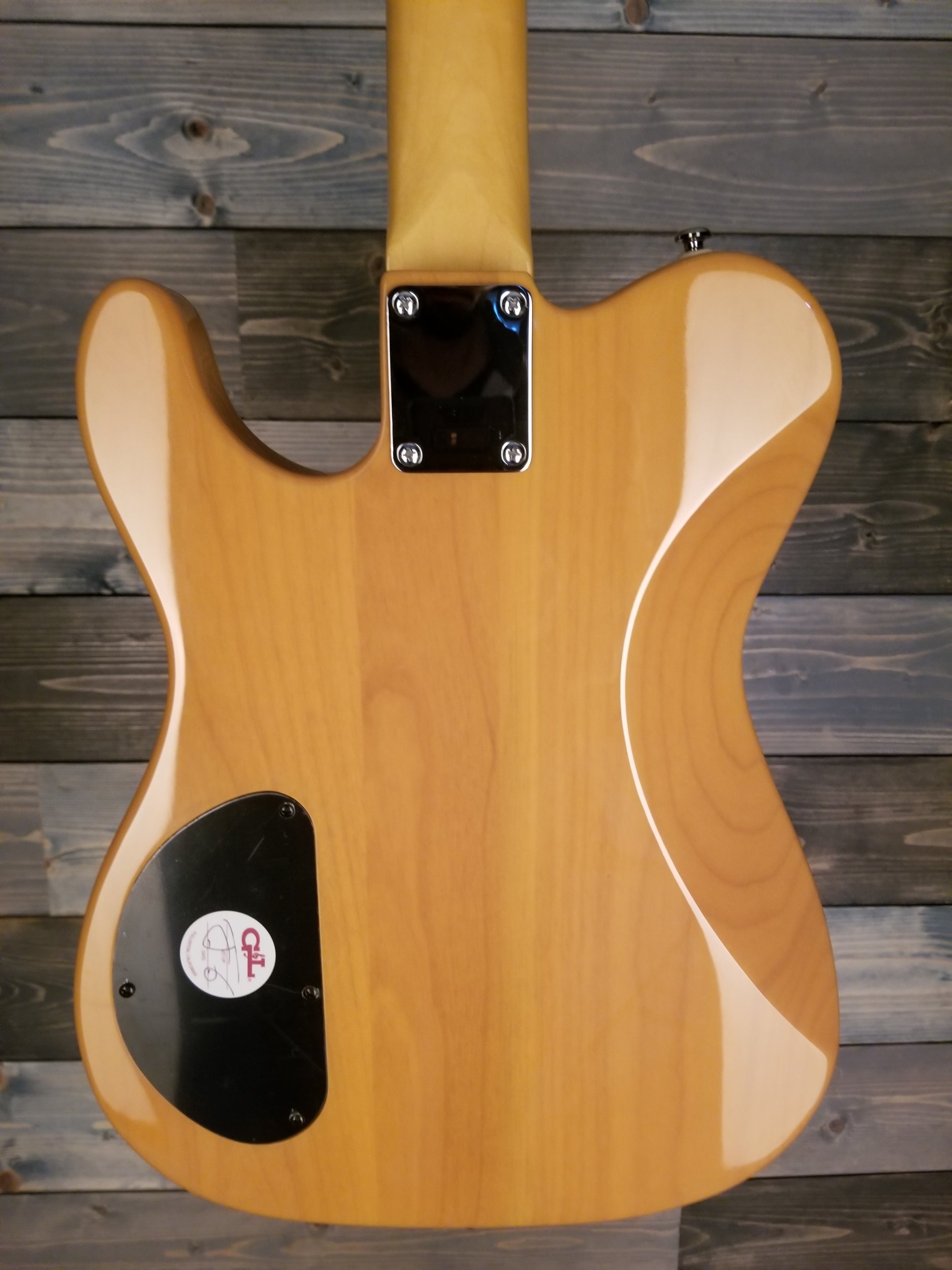 B-STOCK G&L Tribute ASAT Deluxe Carved Top P90 Butterscotch Blonde Guitar