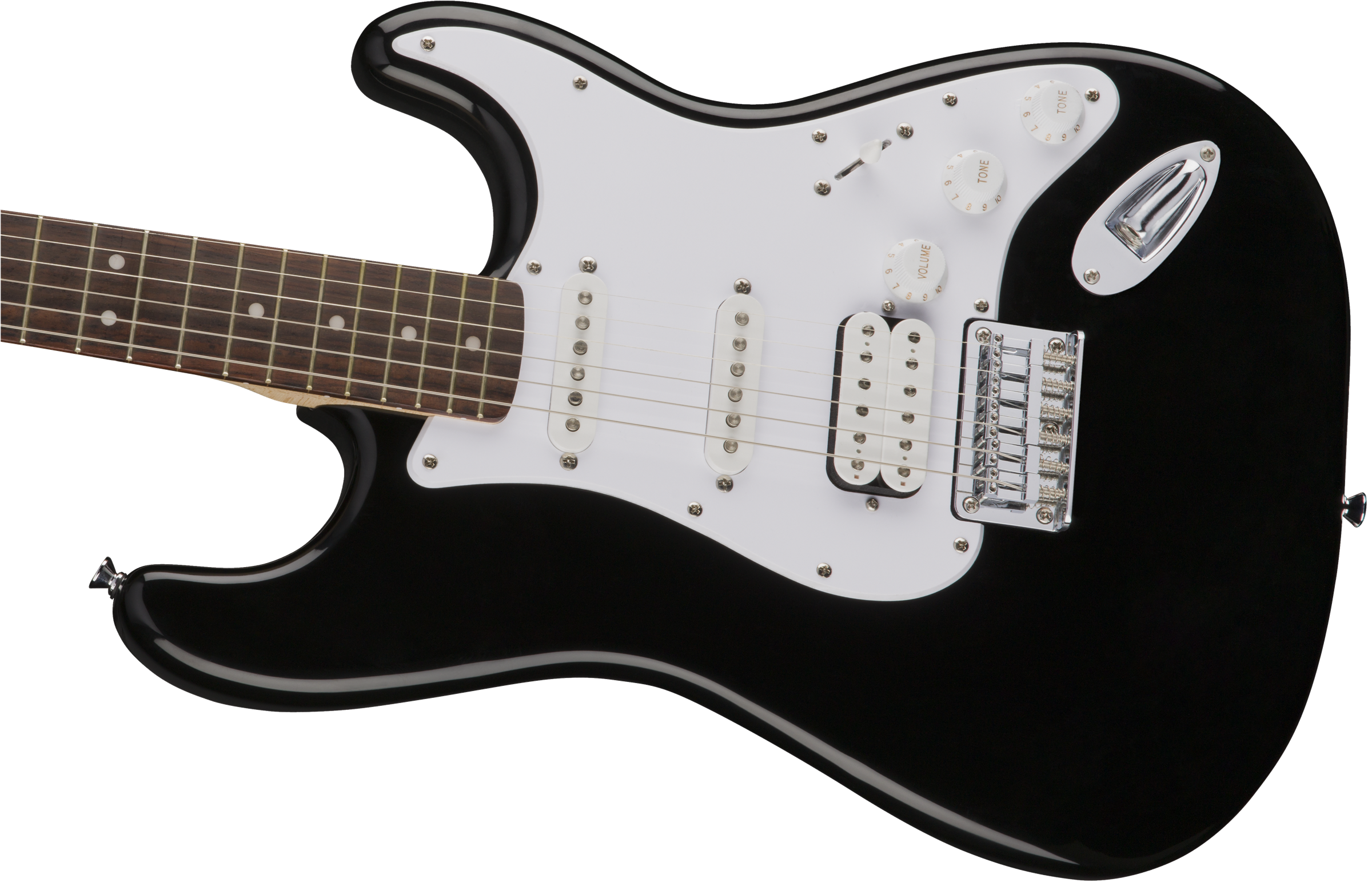 Fender Squier Bullet® Stratocaster® HT HSS, Laurel Fingerboard, Black