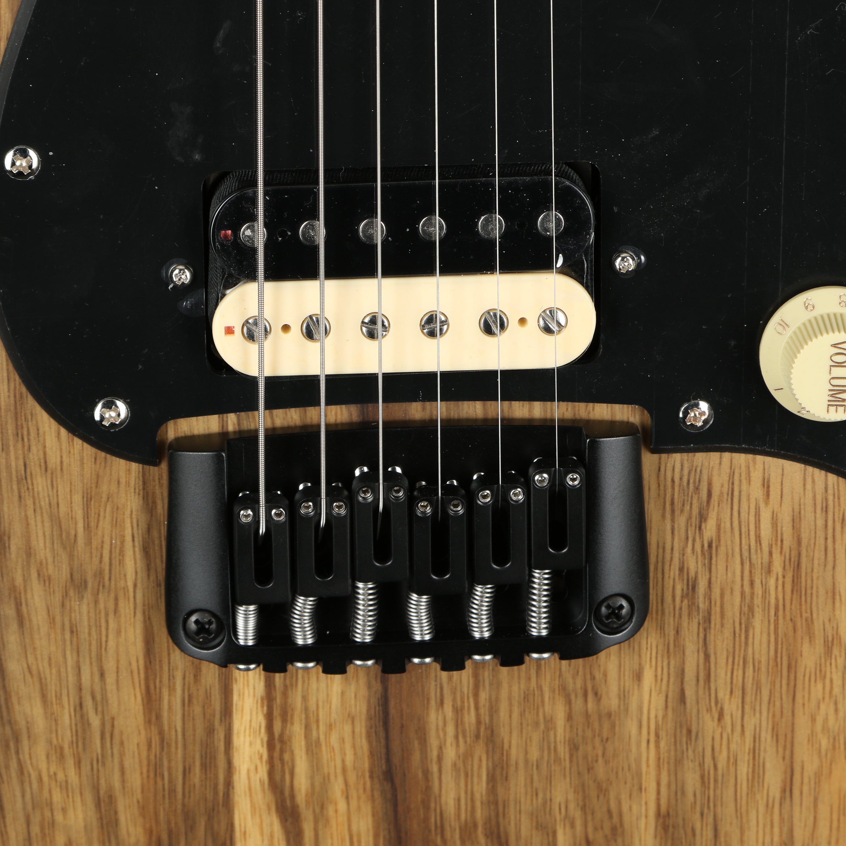 Schecter 1269 Sun Valley Sun Shredder Exotic Hardtail - Black Limba